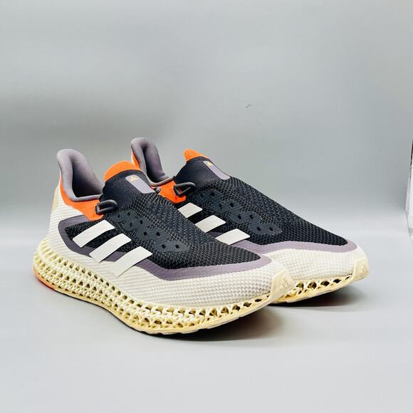 Adidas Shoes Men 13 Multicolor Knit 4D Slip On Running Athletic Sneakers Comfort main image 8